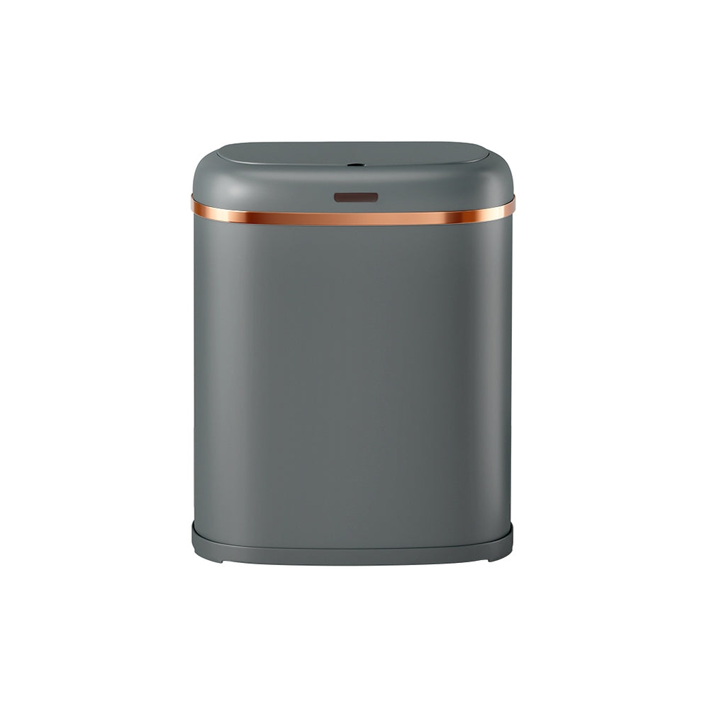 38L Motion Sensor Bin Rubbish Waste Automatic Trash Can Kitchen Grey