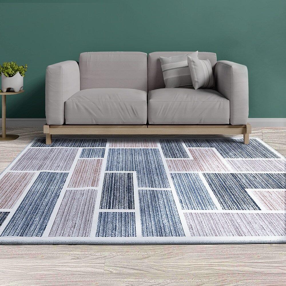 Rug 200x290cm Area Rug Large Carpet Soft Short Pile Modern Oblo
