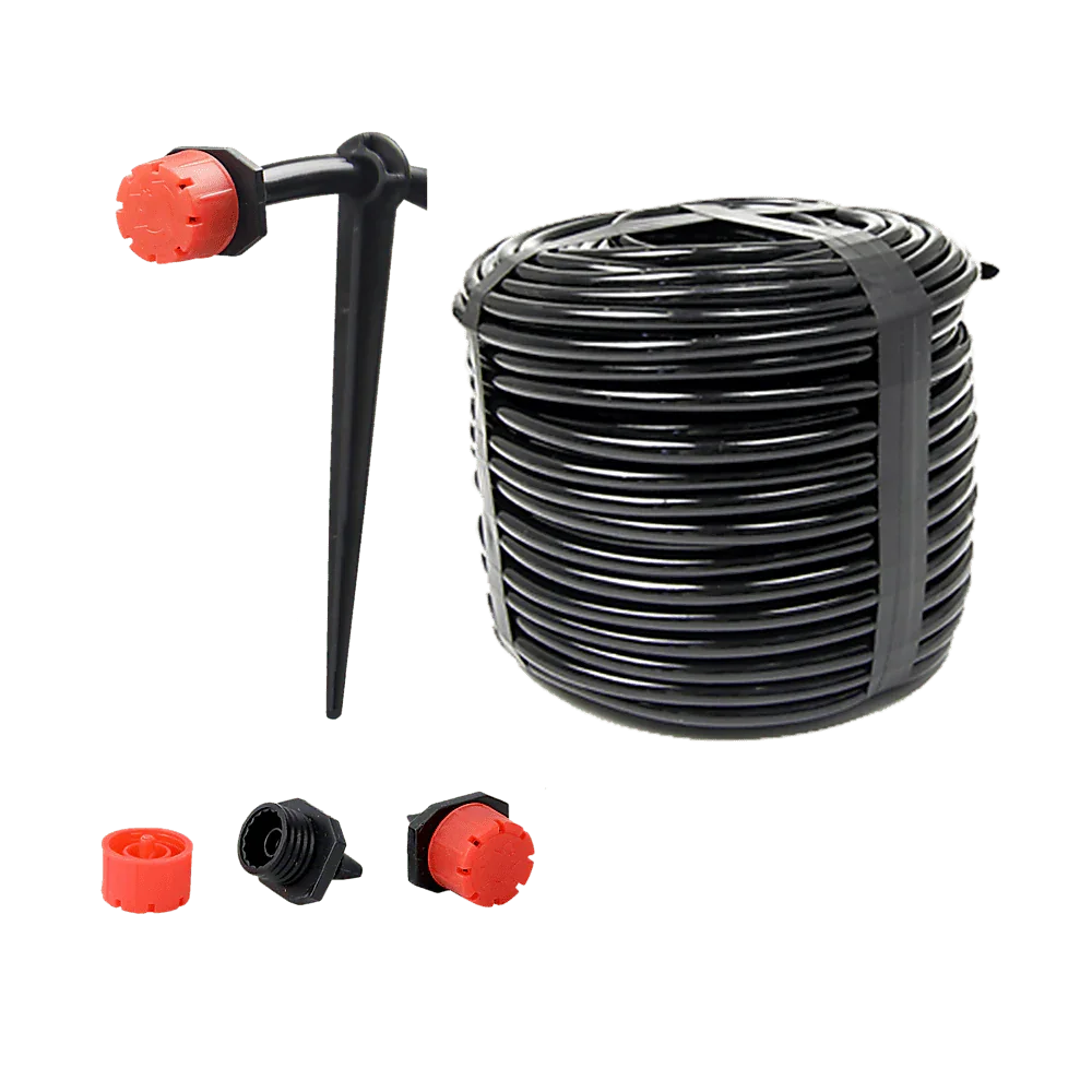 50M Hose Garden Irrigation System Plant Watering DIY Micro Drip Kits