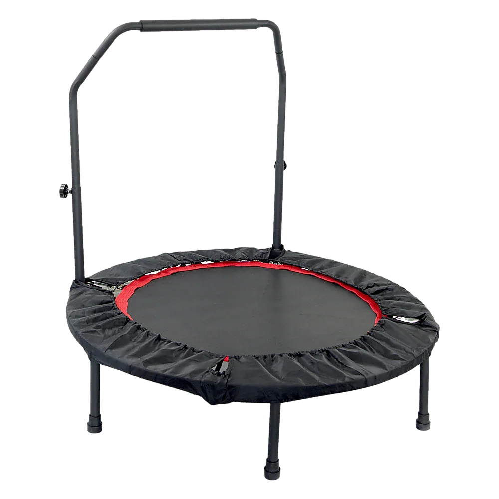 Mini Rebounder Trampoline with Adjustable Handle – Fitness Bounce Trainer