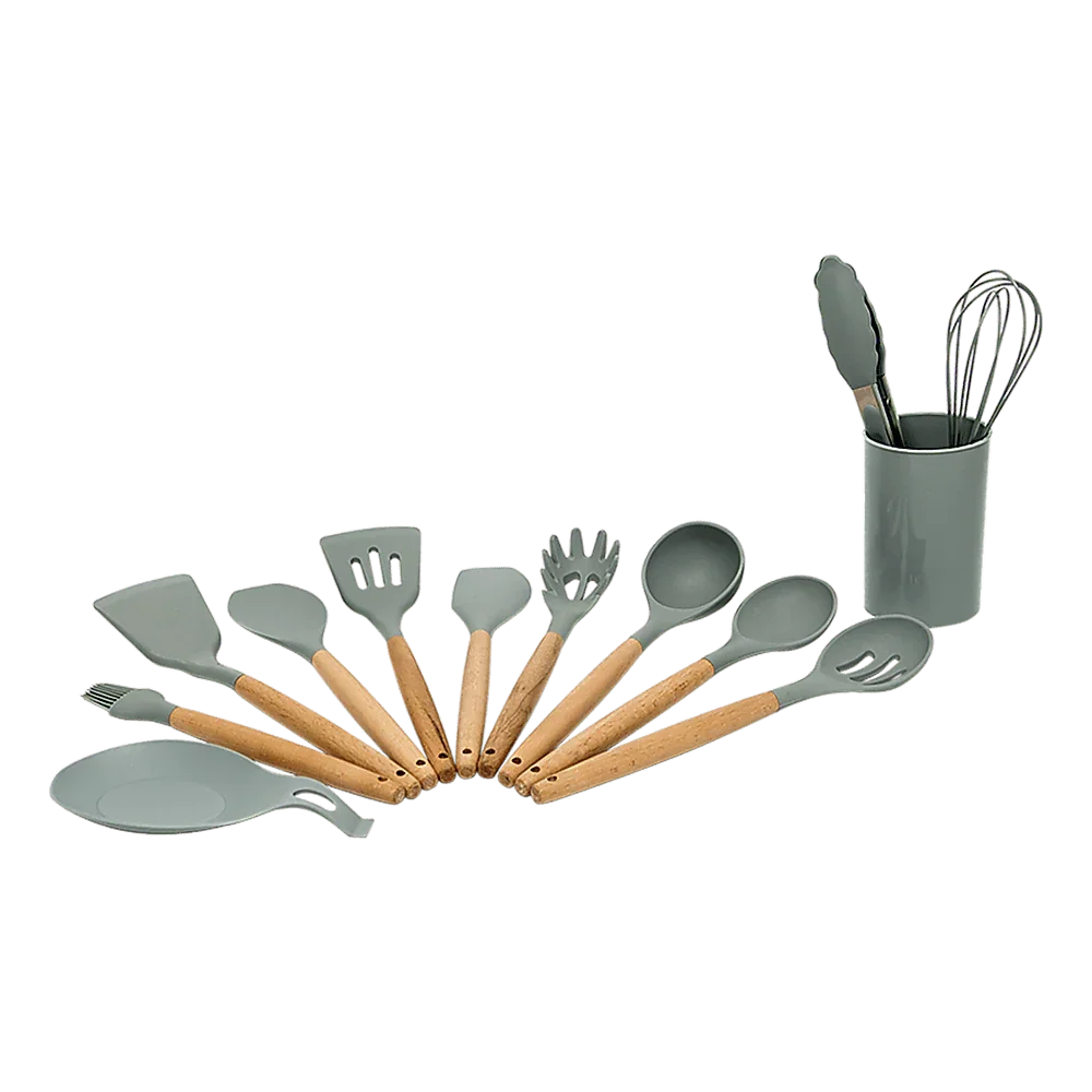 13x Kitchen Utensils for Cooking Baking Silicone Set