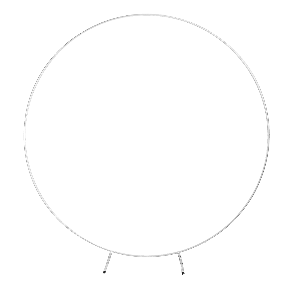 2M Wedding Hoop Round Circle Arch Backdrop Flower Display Stand Frame Background