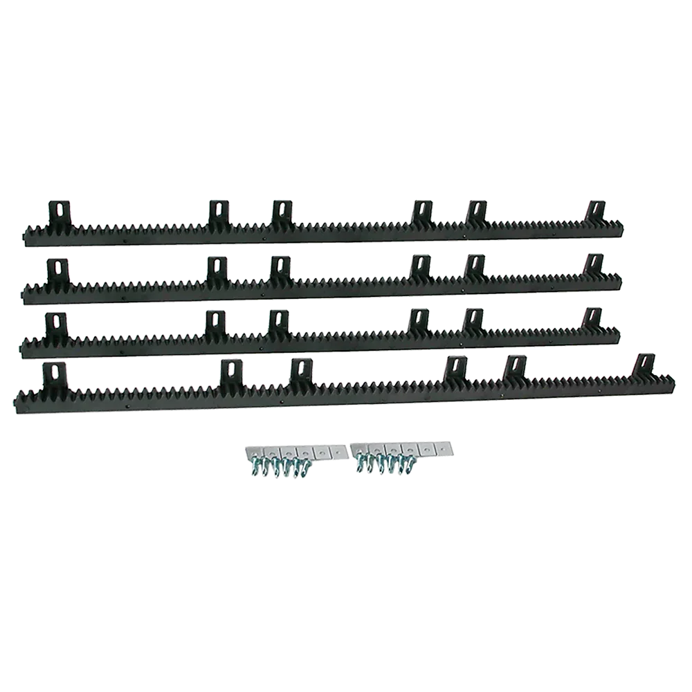 Sliding Gate Hardware Accessories Kit - 4m Gear Rack Track