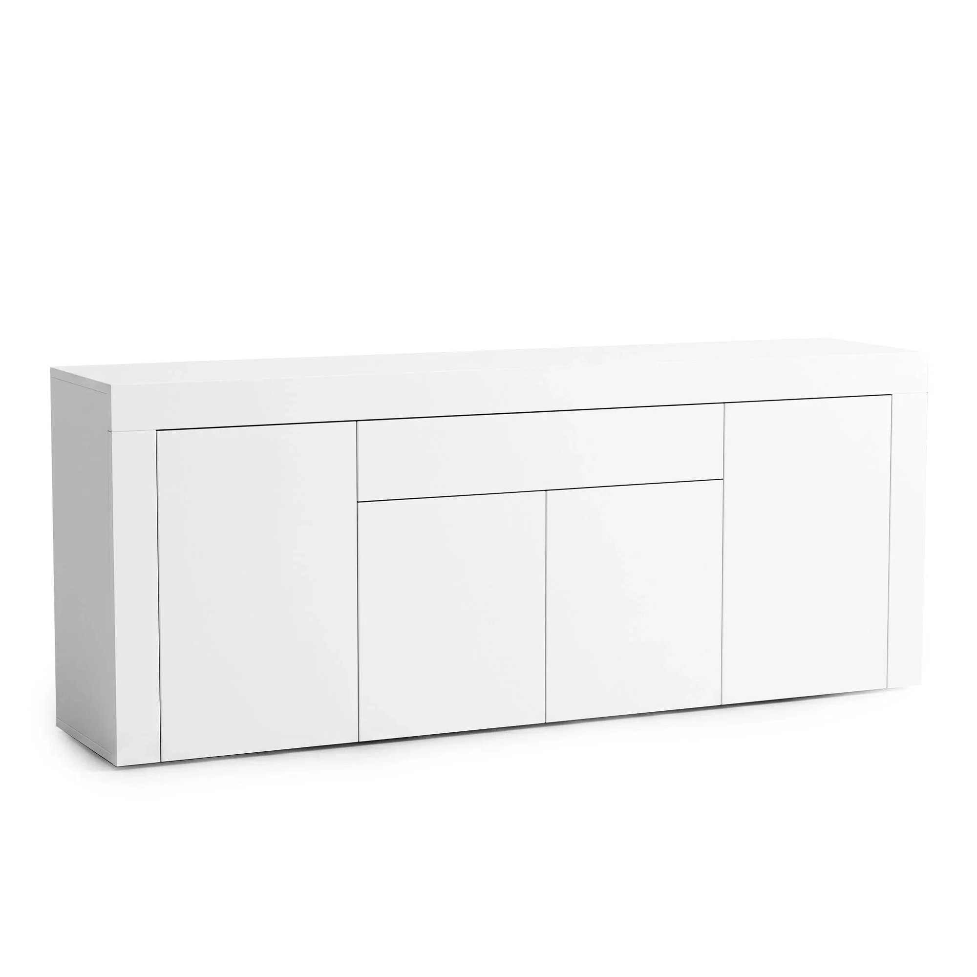 Artiss Buffet Sideboard Cabinet 180cm Cupboard Pantry Storage Drawer White DANA