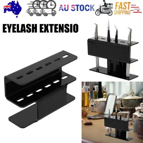 Beauty Makeup Frame Eyelash Extender Type Clip Tweezers Holder Eyelash Frame