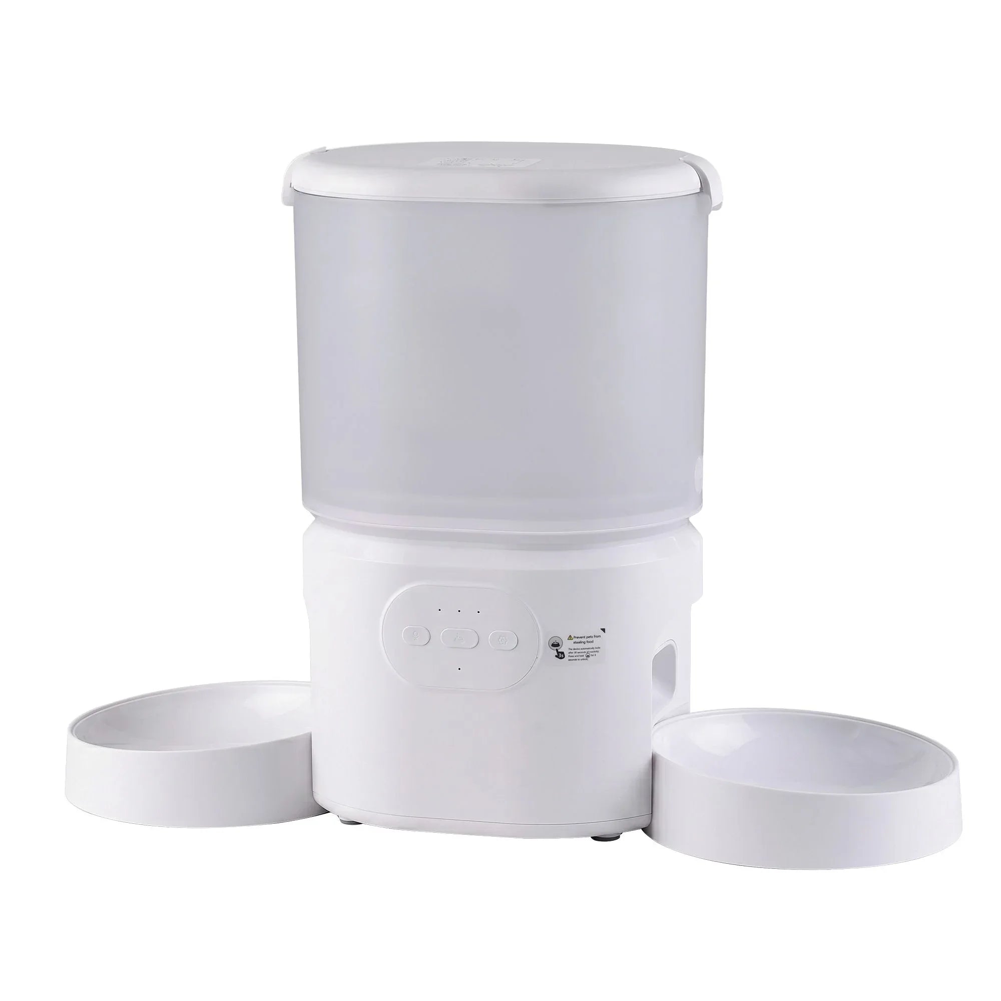i.Pet 5L Automatic Pet Feeder Dual Bowl Smart Dispenser APP Control Cats Dogs
